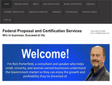 Tablet Screenshot of federalpcs.com
